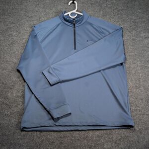 Dunning Golf Men's 1/4 Zip Pullover XL Desert Mountain Club Scottsdale Blue